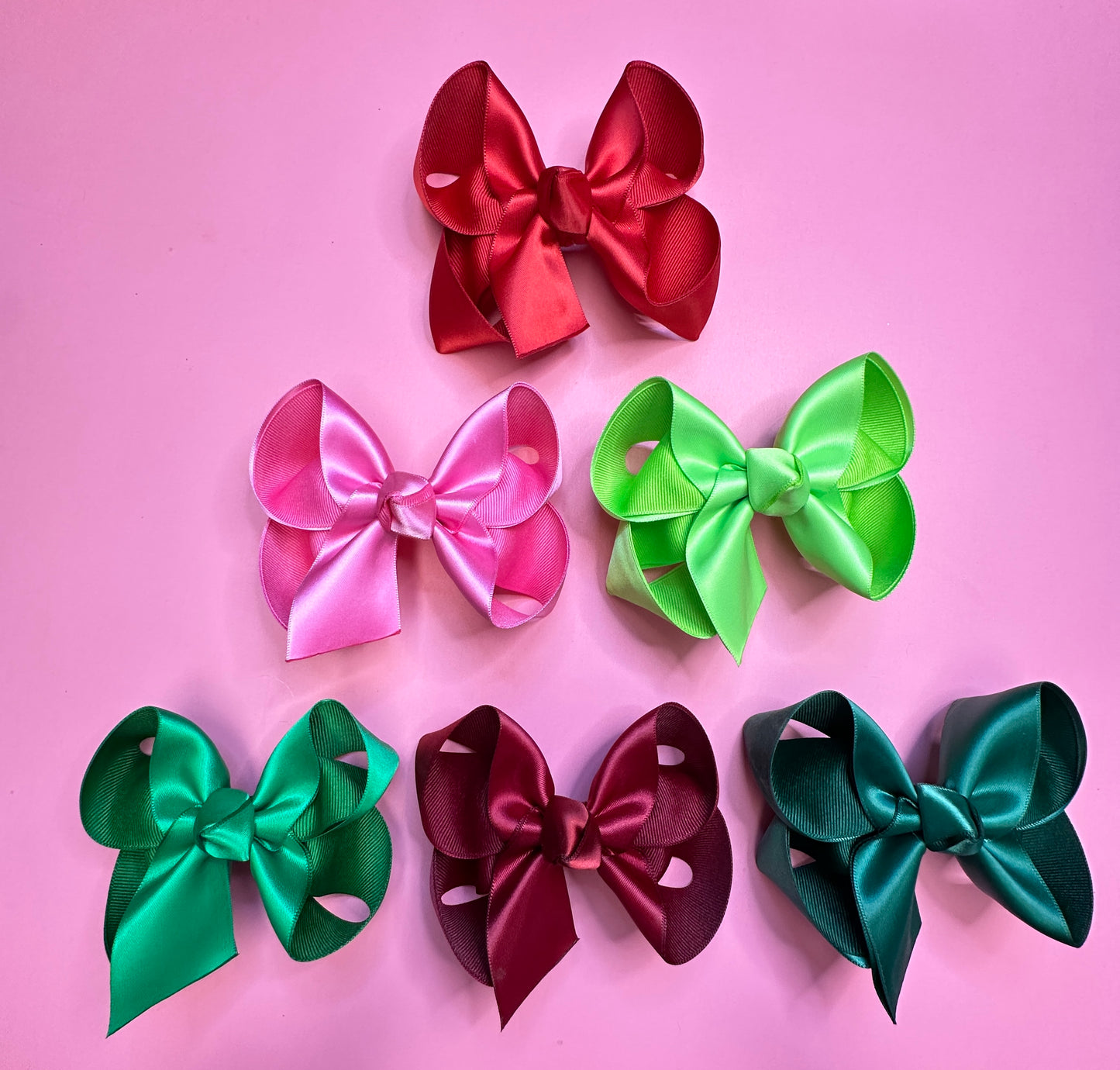 New Satin Bows ~ Perfect Dressy bows~ Choose your Color & Size ~ Limited Time