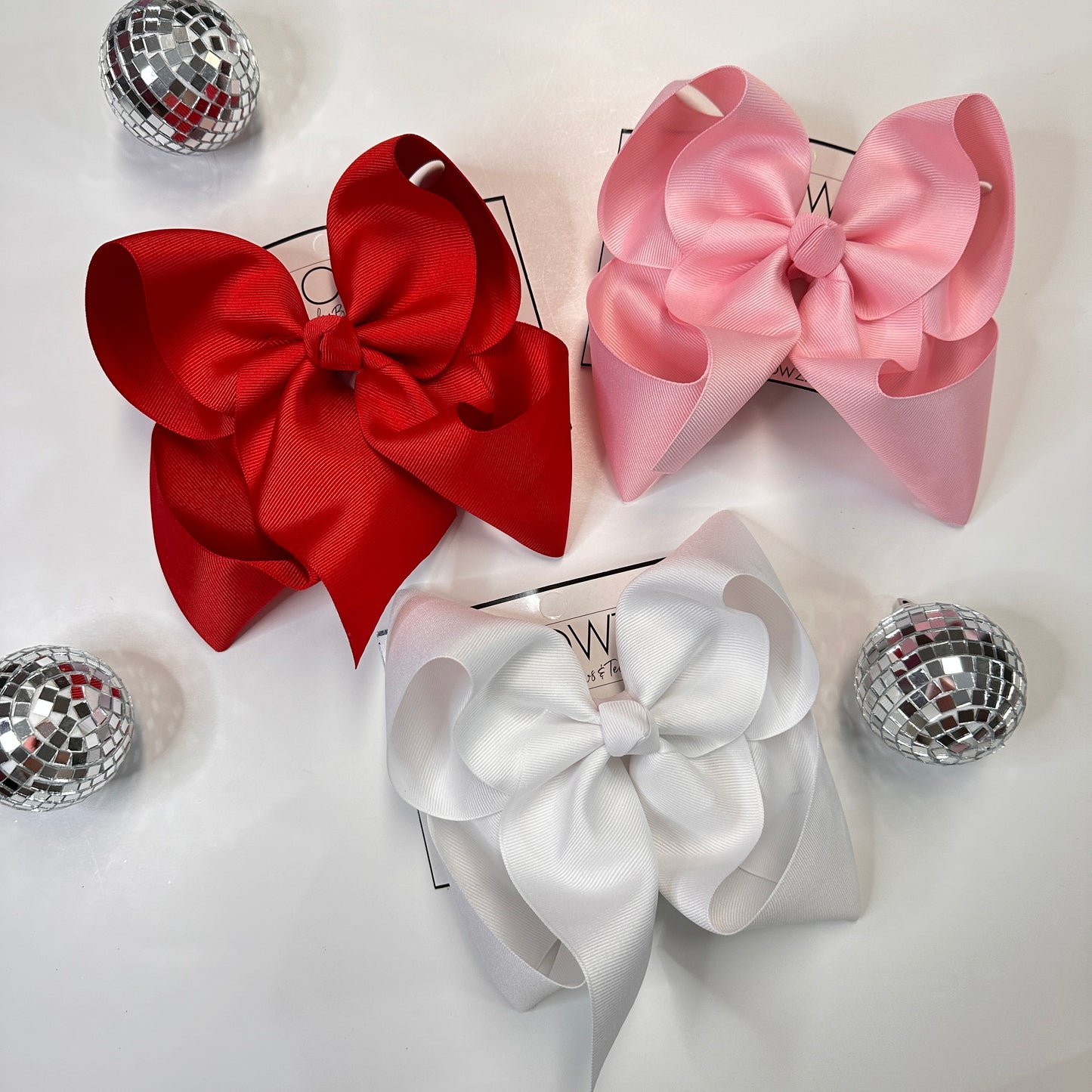 Valentines Day Must have Solid Color hairbows by iBOWZ | Bundle or Choose individual bows | Every Girl needs a BOW in there Life