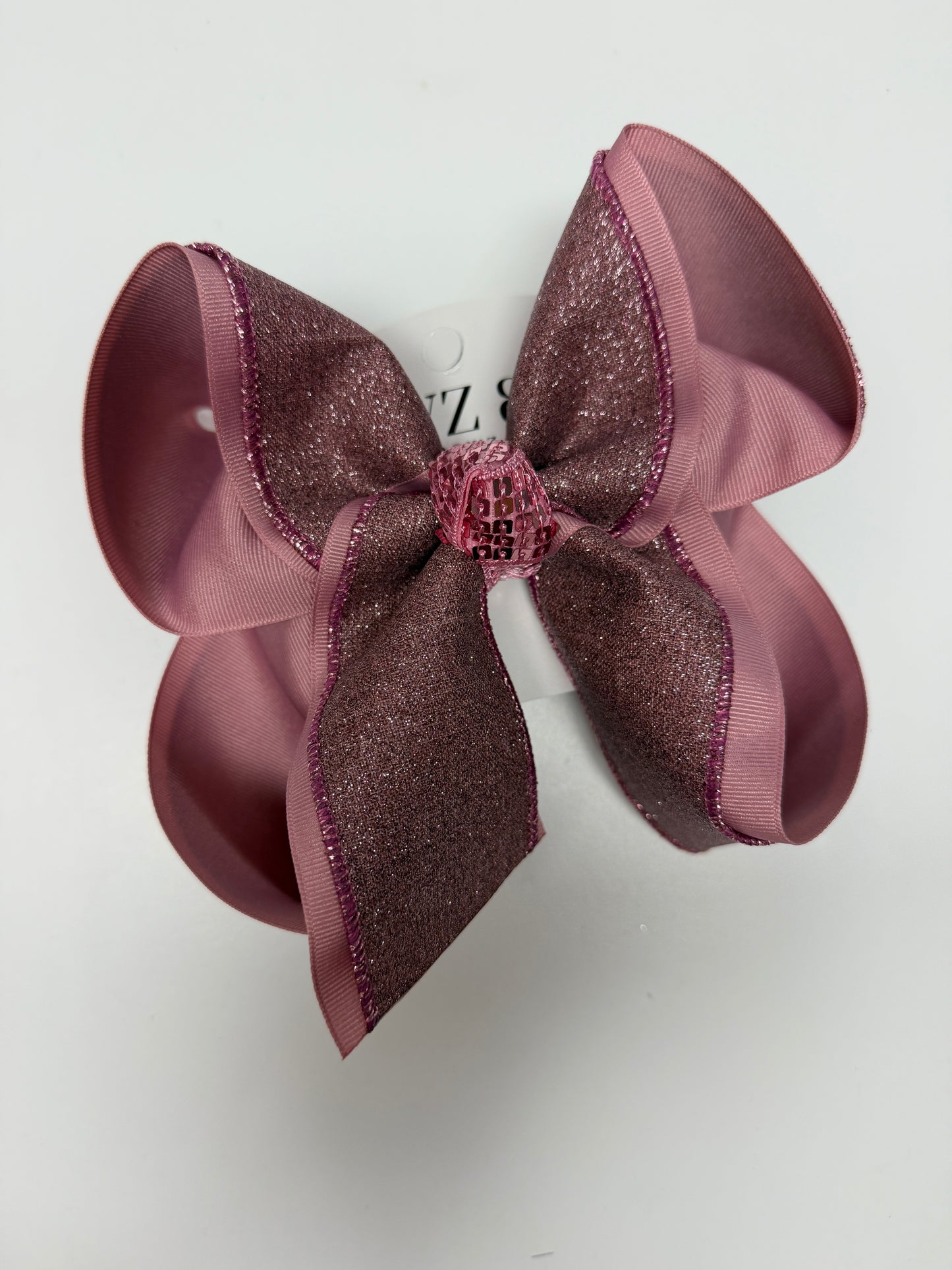 Mauve Sparkle Glitter Fun iBOWZ~ Choose your Glitter ~ Order for a Limited Time Only