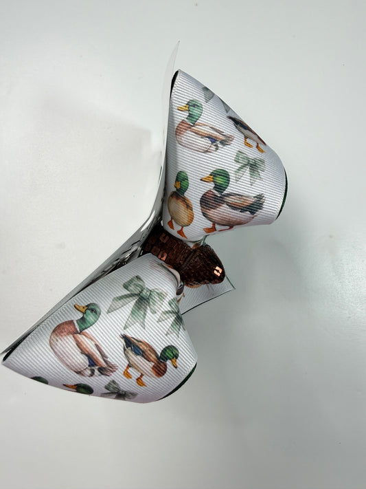 Southern Duck !! Double Layer Fun bow ~ Perfect for the Duck Lovers