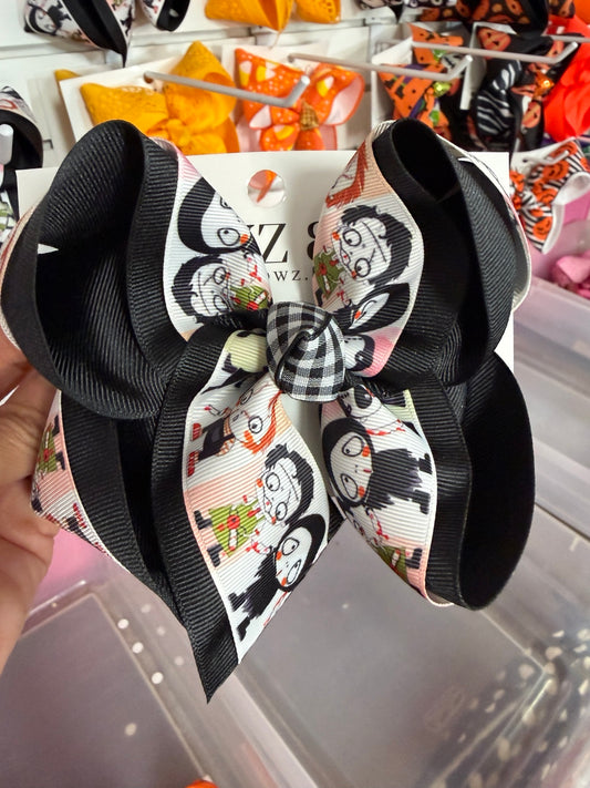 Halloween girls Biggie 5 inch hair bow