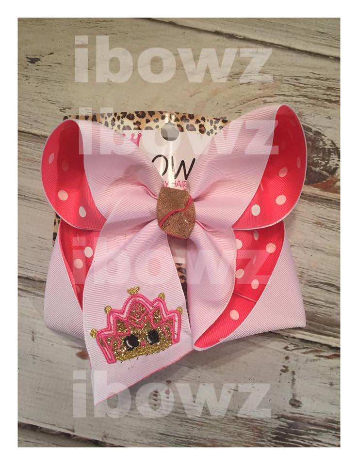 TIARA SHOPKINS ~ APPLIQUE HAIRBOW & MATCHING SHIRT