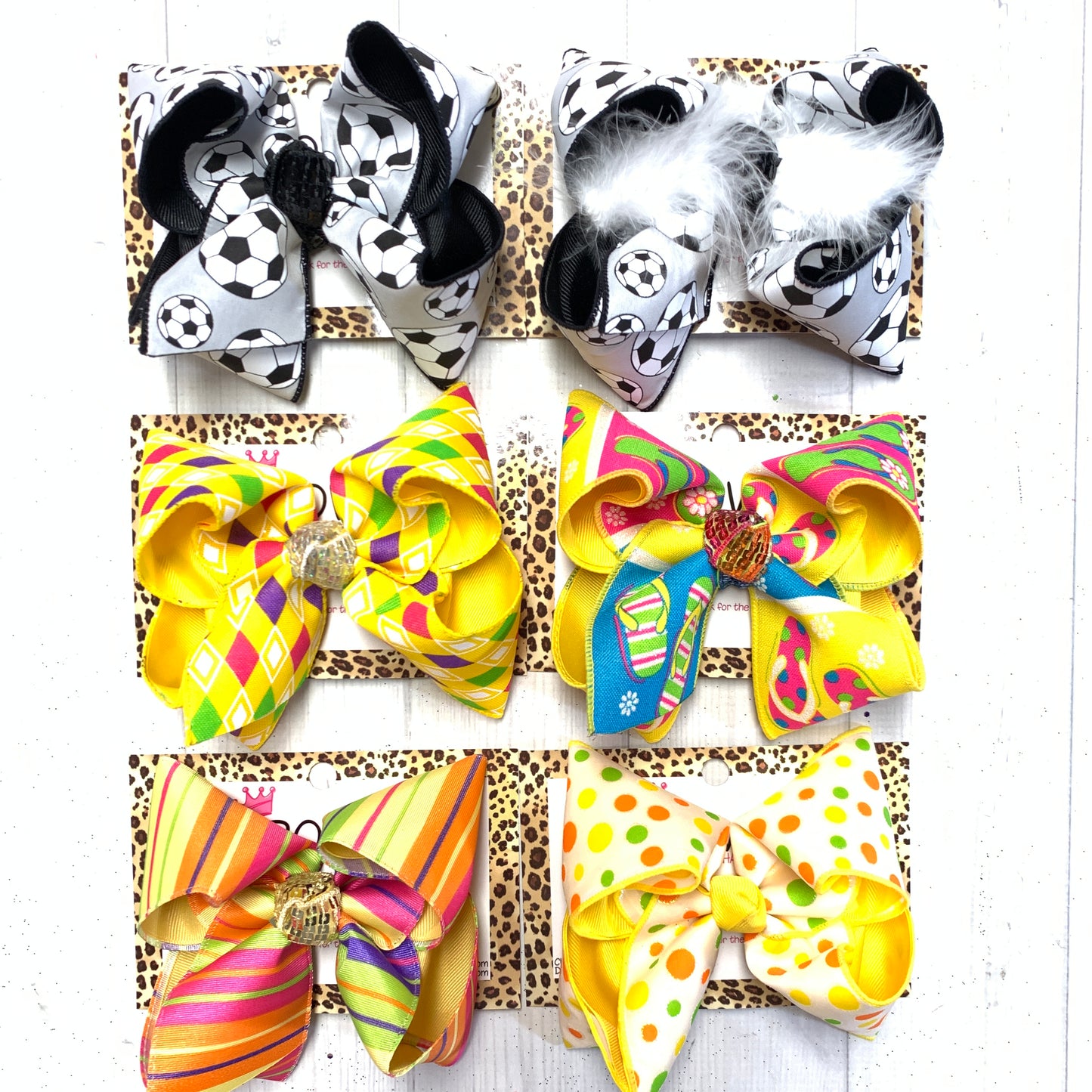Shop The Wall ~ Ready 2 Ship ~ BIGGIE 5" bows
