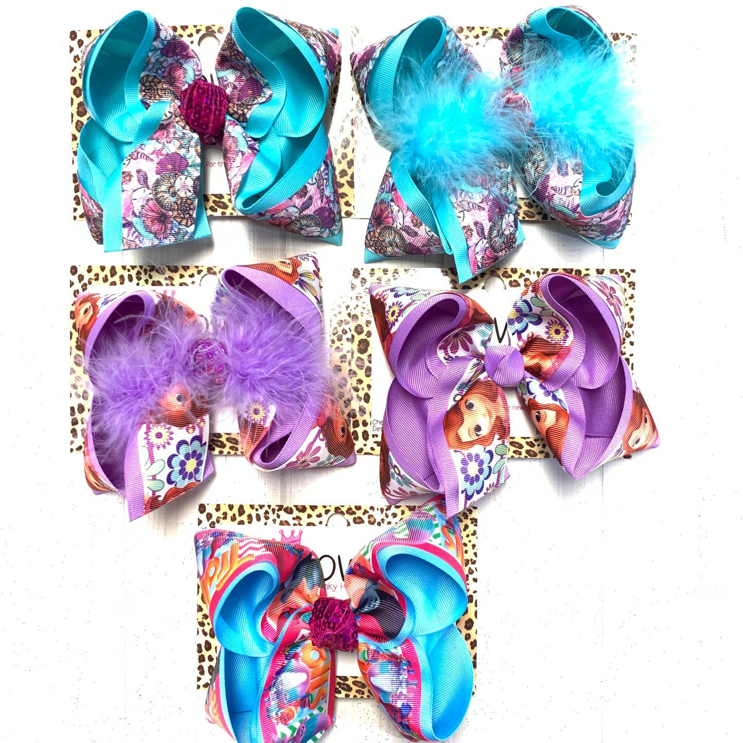 Shop The Wall ~ Ready 2 Ship ~ BIGGIE 5" bows