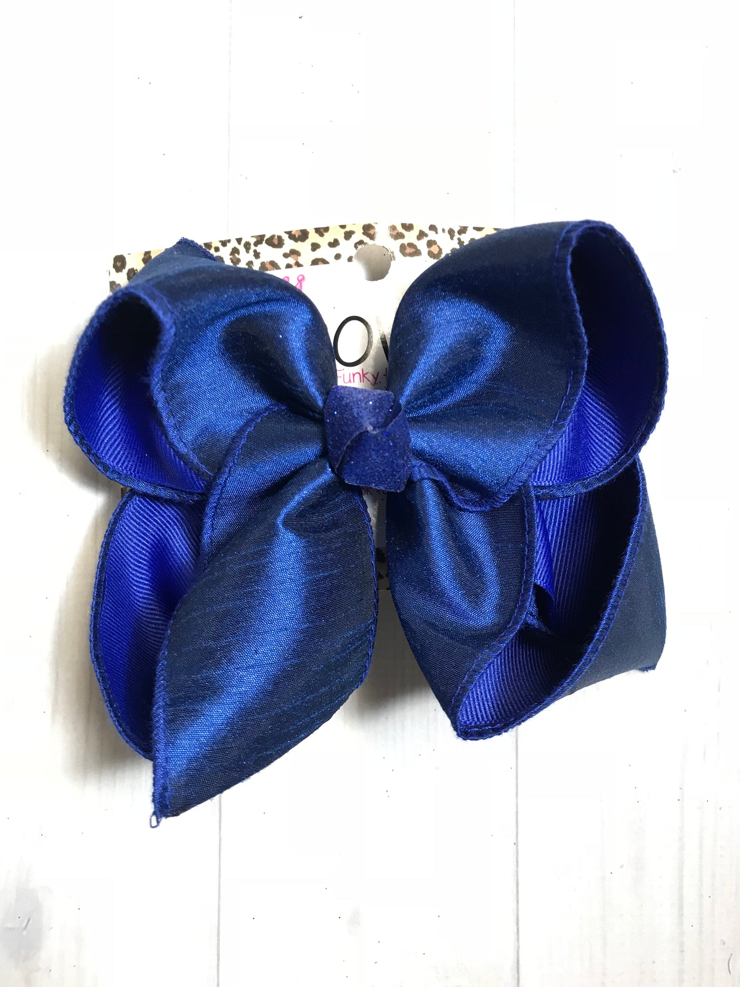 Silk Duponi ~ New Royal Blue Silk Duponi iBOWZ