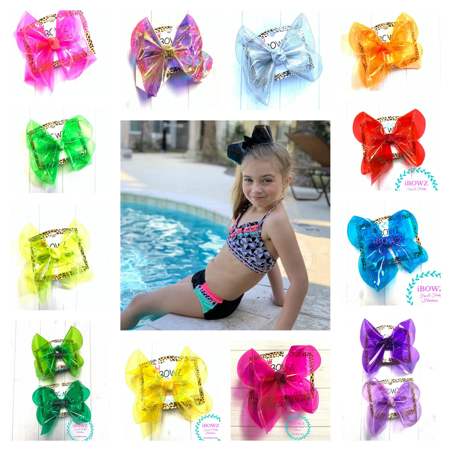 Jelly Swim WaterProof Bows