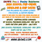 School Grade Fun bow & Matching Tee  ~ Choose your Grades~   Exclusively at iBOWZ ~Perfect for Back to School & First day of School pics~  Limited Time Only