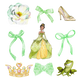 Choose your Disney Princess T- Shirt  & Matching Hairbow ~ Disney Inspired Custom OOAK Exclusive Design