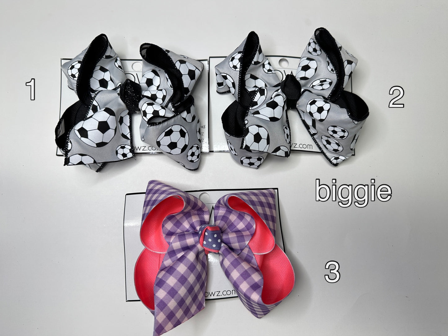 RTS- Ready 2 Ship Bows -  BIGGIE 5"  hair bow
