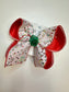 Christmas Confetti Fun  Hairbow for your Girls Southern bow