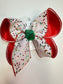 Christmas Confetti Fun  Hairbow for your Girls Southern bow