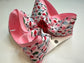 Christmas Lights Pink & Red  Fun Hairbow for your Girls Southern bow