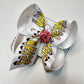 School Pencil Custom Personalized Name Tee and Matching Hair bow Combo ~ Super cute for school time~  Exclusive iBOWZ design