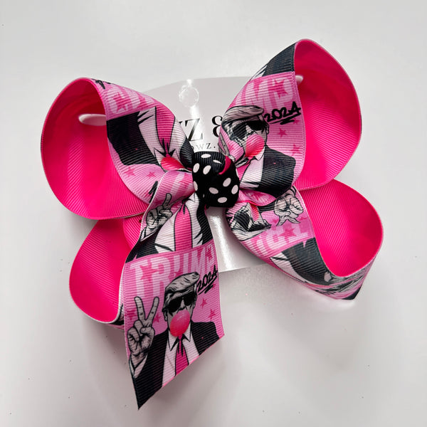 Donald  Peace Bubble Gum  Fun Bow / Hairbow