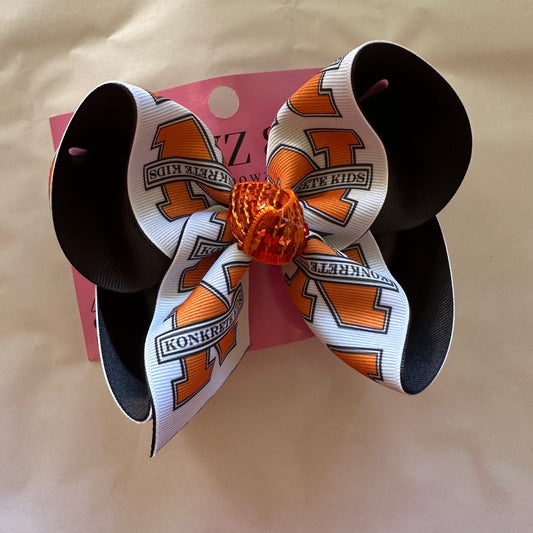 Custom School MASCOT Spirit Hairbow Preorder ~Back to school ~ by iBOWZ- Mascot only