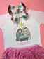 Joy to the World Nativity Scene Design  ~ New Trendy Fun Inspired Hairbow + Matching Tee~ Exclusive to  iBOWZ