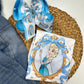 Princess Elsa  OOAK HairBow and Matching Tee Combo ~ Choose Combo, Bow or Tee ~ Perfect for your Princess loving Little Girls