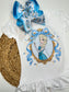 Elsa Frozen Coquette Inspired Tee Shirt + Matching bow ~ Choose your Girls  Favorite Princess