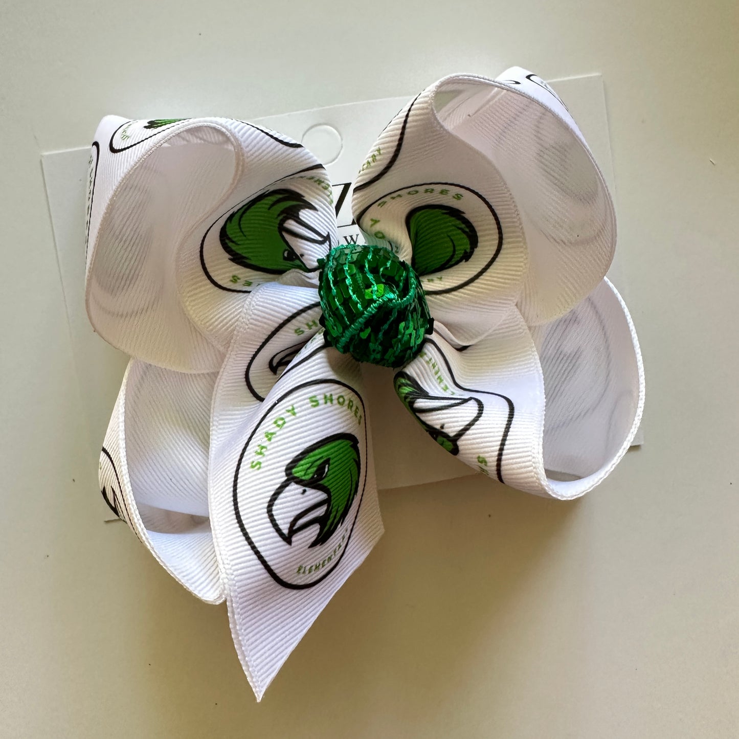 Custom School MASCOT Spirit Hairbow Preorder ~Back to school ~ by iBOWZ- Mascot only