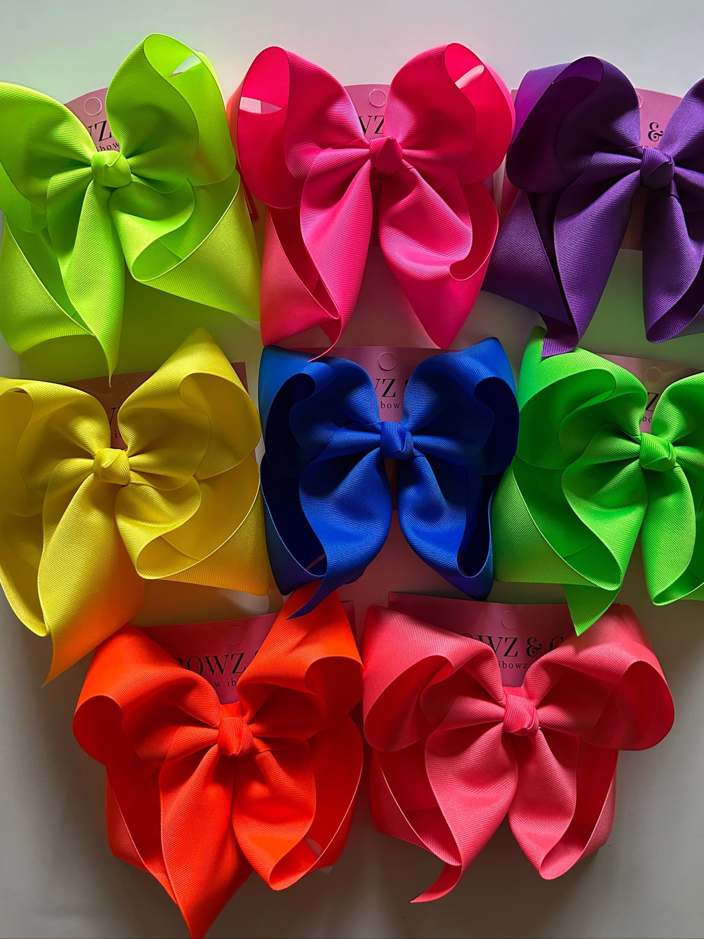 Neon  Solid Color Bundle | Solid Grosgrain hairbows |Bundle and Save $$