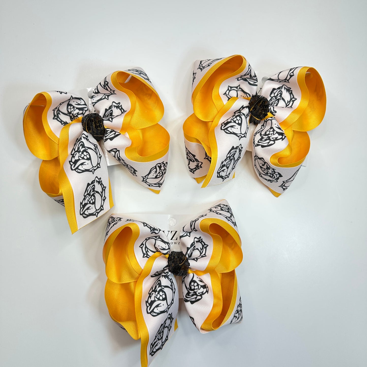 Custom School MASCOT Spirit Hairbow Preorder ~Back to school ~ by iBOWZ- Mascot only