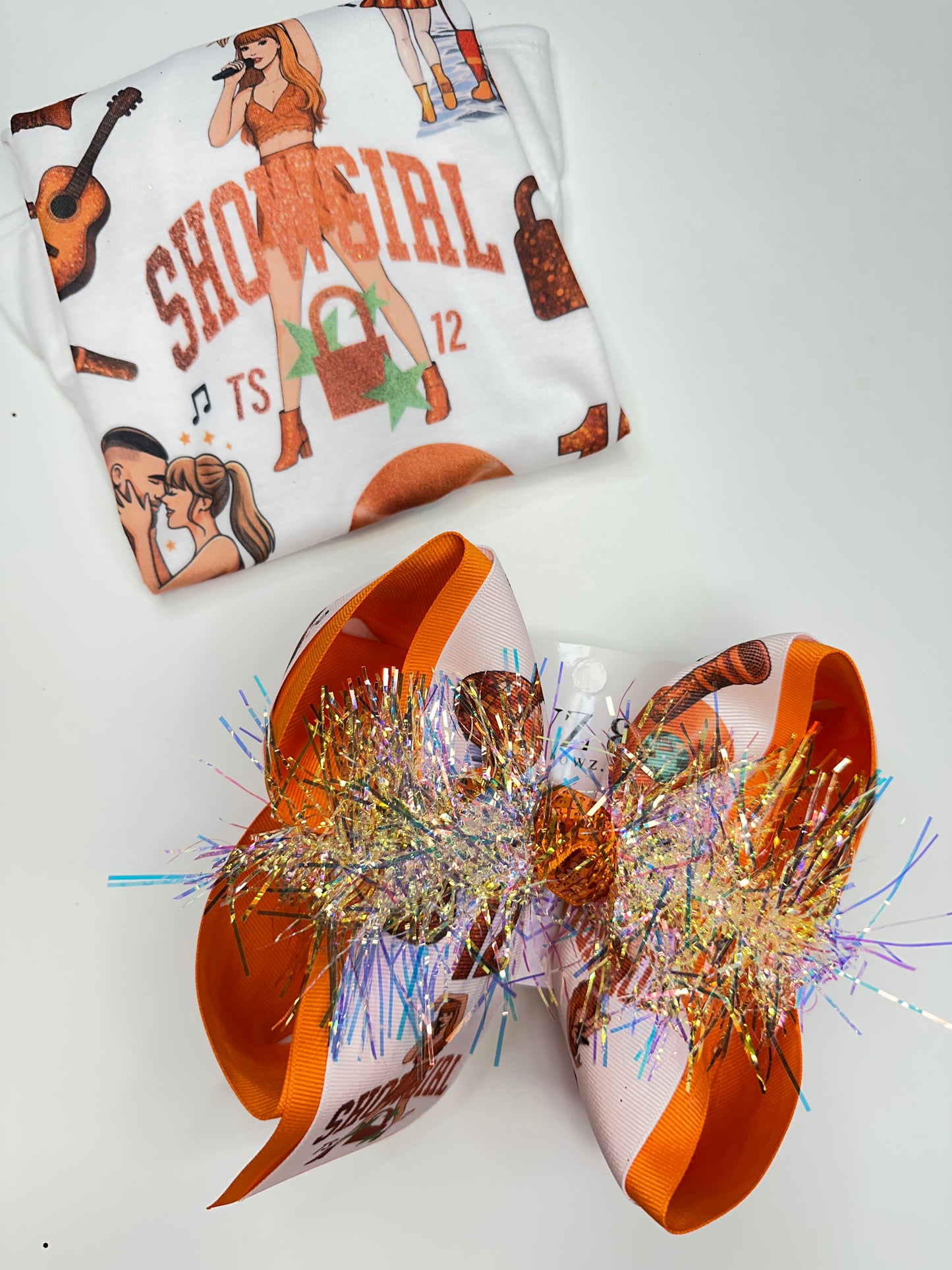 TS Show Girl Inspired Hairbow + Matching Tee~ Exclusively at iBOWZ