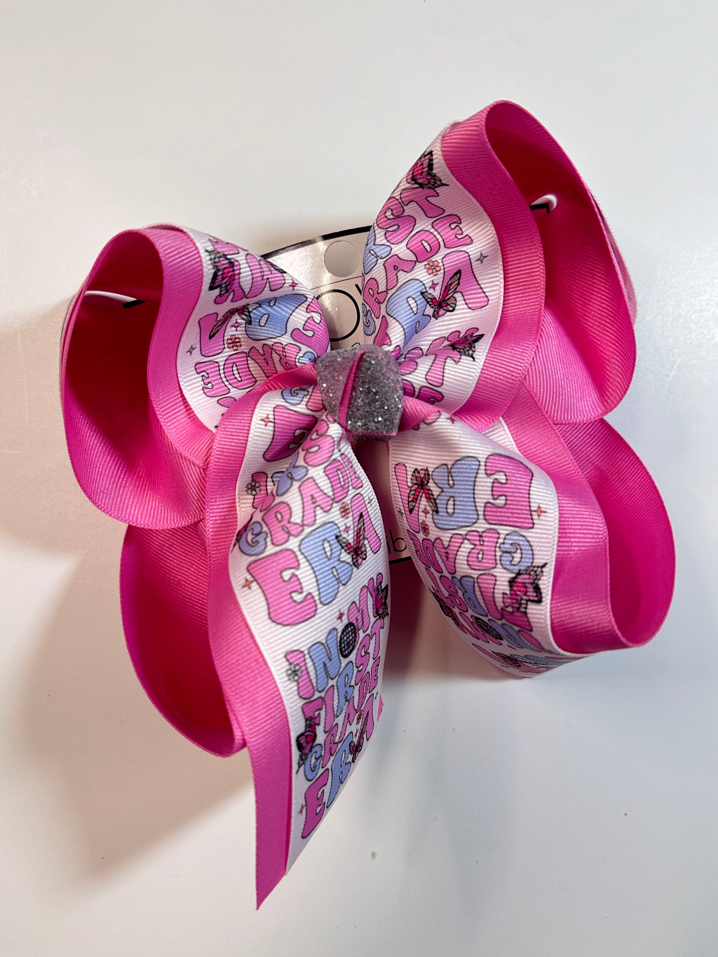 In My Grade Era "School Grade" bow & Matching Tee  ~ Available in Grade Prek- 5th ~   Exclusively at iBOWZ ~Perfect for Back to School & First day of School pics~  Limited Time Only