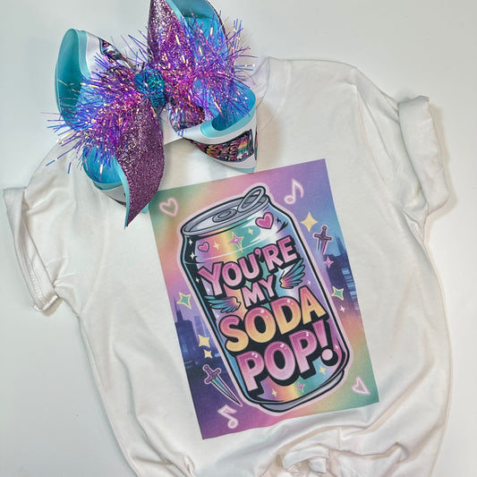 Your My Soda Pop~  Inspired Hairbow + Matching Tee~ Exclusively at iBOWZ