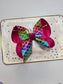 Mermaid Holographic Print Fall Hairbow ~  New Limited Edition hair bow for Girls