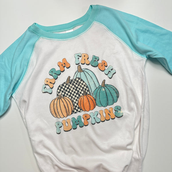 Fall Pumpkin Patch Tee and Matching Hair bow Combo ~ Matching Hairbow and T-shirt ~ Halloween Spooky Season  ~ Exclusive iBOWZ design