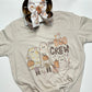 The Boo Crew Tee and Matching Hair bow Combo ~ Halloween Spooky Season