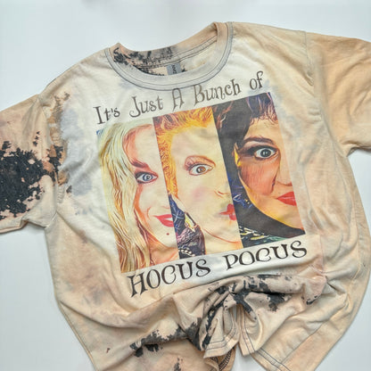 Summerween Halloween ~ Our Best Seller for Halloween ~ The Witches are Back ~ Inspired by Hocus Pocus Sanderson Sisters Bleached Tee & Matching Hairbow