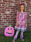 Magnolia Rose Pumpkin Ruffle Leggings  ~ Girls Fall Halloween Ruffle Leggings with Lots of Ruffles and  Lace and all the Extras