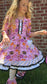 Magnolia Rose Pumpkin Ruffle Leggings  ~ Girls Fall Halloween Ruffle Leggings with Lots of Ruffles and  Lace and all the Extras