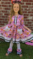 Magnolia Rose Pumpkin Ruffle Leggings  ~ Girls Fall Halloween Ruffle Leggings with Lots of Ruffles and  Lace and all the Extras