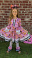 Magnolia Rose Pumpkin Ruffle Leggings  ~ Girls Fall Halloween Ruffle Leggings with Lots of Ruffles and  Lace and all the Extras