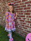 Magnolia Rose Pumpkin Ruffle Leggings  ~ Girls Fall Halloween Ruffle Leggings with Lots of Ruffles and  Lace and all the Extras