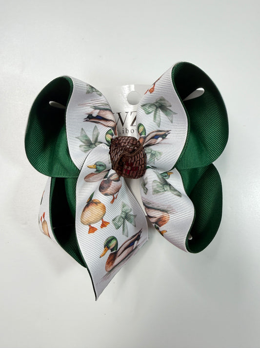 Southern Duck  !!  Double Layer Fun bow ~ Perfect for the Duck Lovers