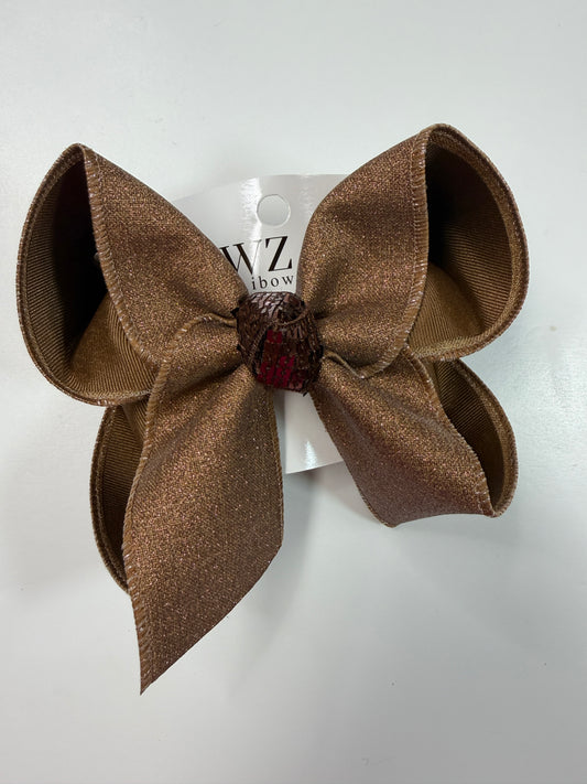 Brown Sparkle Glitter Fun iBOWZ ~ Order for a  Limited Time Only
