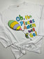 Boy Version of Oh the Place you you will go - Personalized Name Tee Shirt~ National Reading Month