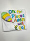Oh the Places you will Go Personalized Name Tee Shirt + Matching bow  Dr. Seuss ~ Perfect for B2S