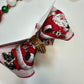 Santa Christmas  Fun Bow ~ Hairbow