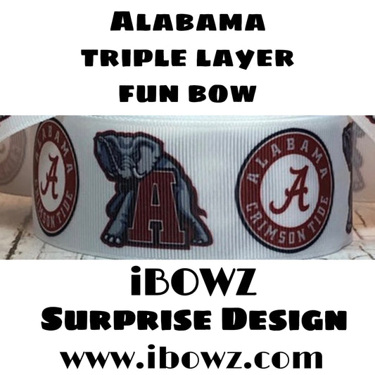 Surprise Design ~ ALABAMA Fun iBOWZ