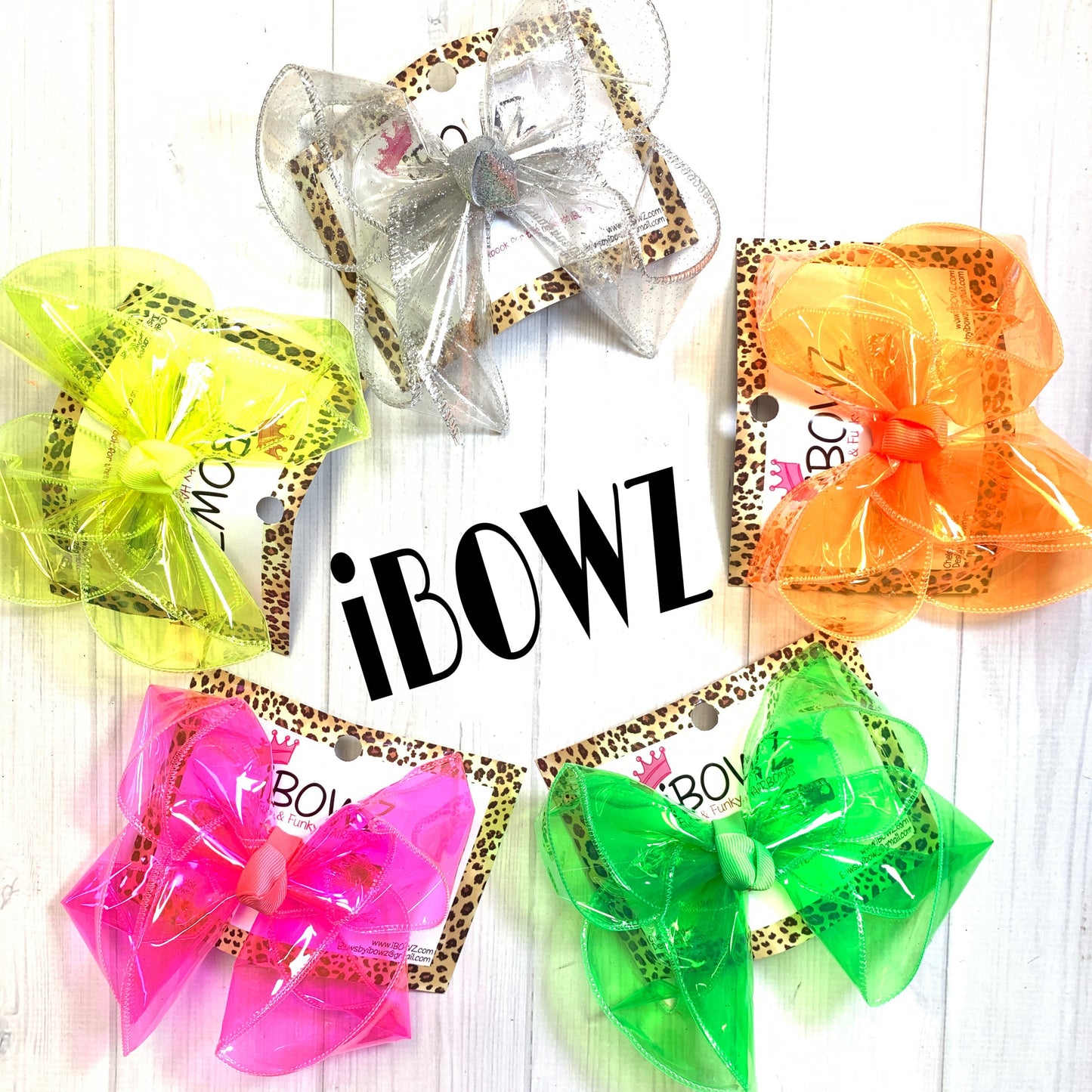 Jelly bow Waterproof Bows ~ Limited Time ONLY~ Toddler & Medium Size Only - Waterproof Jelly Fun iBOWZ~ CHOOSE YOUR COLORS