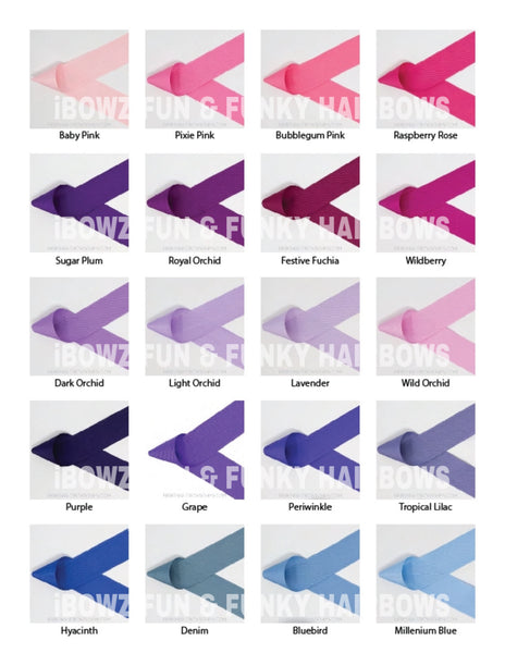 BASIC SOLID HAIRBOW | Choose your Bow colors  | Over 100 Color choices