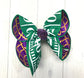 YardLine Football Field Team Hairbow | Team Spirit | Football Games | Lots of Choices