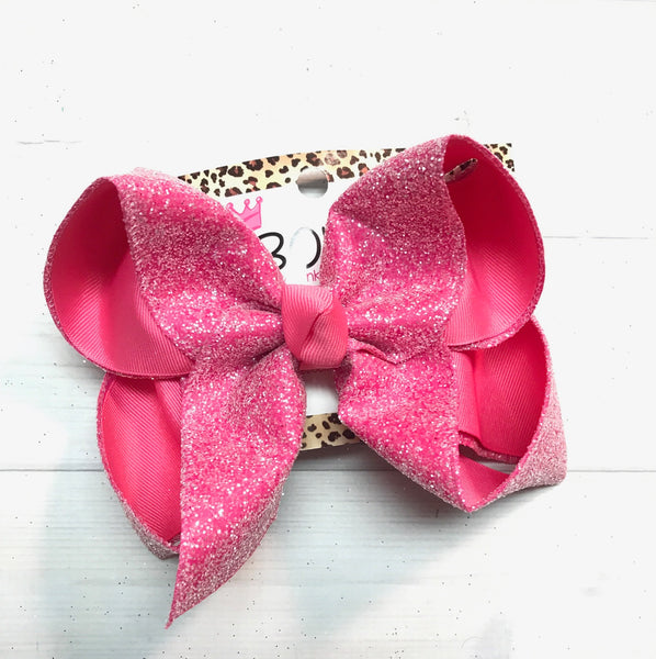Frosted Sparkle Glitter Fun Bows |Spring Colors Perfect for Spring | Choose Your Colors | Easter & Summer!