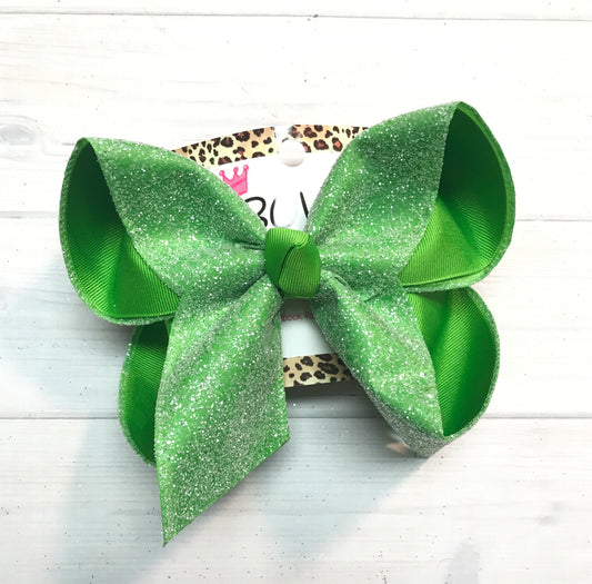 Frosted Sparkle Glitter Fun Bows |Spring Colors Perfect for Spring | Easter & Summer!