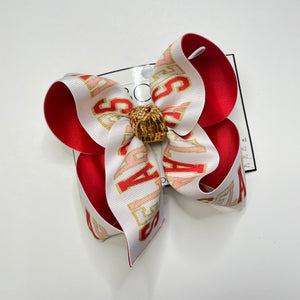 {BOW ONLY} Valentines Day Faux Patch Name Bow ~ Exclusive iBOWZ design