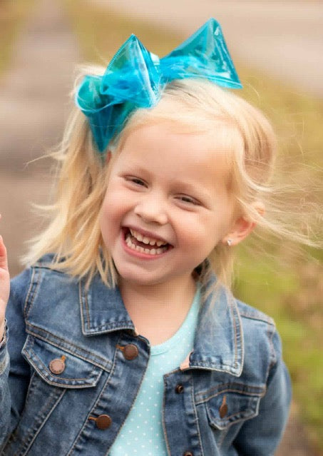 Jelly bow Waterproof Bows ~ Limited Time ONLY~ Toddler & Medium Size Only - Waterproof Jelly Fun iBOWZ~ CHOOSE YOUR COLORS